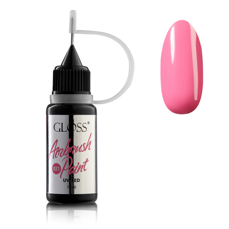 GLOSS Airbrush Paint 031 (saturated pink), 12 ml